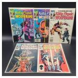 Marvel Kitty Pryde and Wolverine Comics 1-5