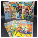 Lot of 7 DC Infinity Inc. Comics w/ #1