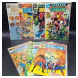 Lot of 7 DC Infinity Inc. Comics w/ #1