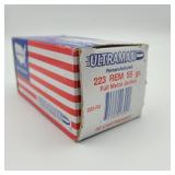 50 Rds Ultramax 223 REM 55 GR Full Metal Jacket 50 Rds Ultramax 223 REM 55 GR Full Metal Jacket