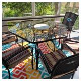 Hexagon Patio Table & Chairs Hexagon Patio Table & Chairs