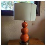 Retro Style Orange Lamp Retro Style Orange Lamp