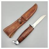 Case XX SS Razor Edge Stacked Leather Knife