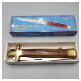 6" Stilletto Type Lock Knife