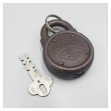 Antique Slaymaker Lock w/ Key Antique Slaymaker Lock w/ Key