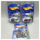 3 Identical Hot Wheels Mini Cooper