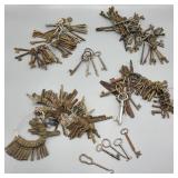 Antique Skeleton, Railroad, Padlock, & Safe Keys Antique Skeleton, Railroad, Padlock, & Safe Keys
