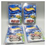 4 Anglia Panel Hot Wheels Cars