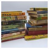 Flat of Vintage Hardcover Books