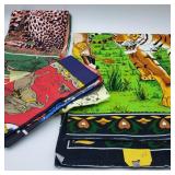 Big Cat Fabric w/ Bandanas Big Cat Fabric w/ Bandanas