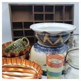 Lot of vintage Kitchenware w/ Copper Molds Lot of vintage Kitchenware w/ Copper Molds