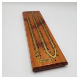 Vintage Cribbage Peg Board Game (no pegs) Vintage Cribbage Peg Board Game (no pegs)