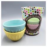 Favorite Flavors Set of Ice Cream Bowls