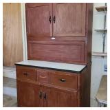 Antique Sellers Hoosier Cabinet