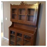 Vintage Custom Stepback Cupboard Vintage Custom Stepback Cupboard
