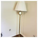 Antique Sessions Clock Floor Lamp