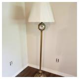 Antique Sessions Clock Floor Lamp