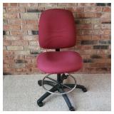 Burgundy Office Chair