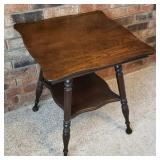 Oak Parlor Table Oak Parlor Table