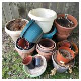 Large Lot of Planting Pots