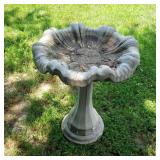 Concrete Birdbath