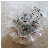 Plastic Christmas Light Chandelier Plastic Christmas Light Chandelier