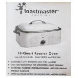 Toastmaster 18 Quart Roaster Oven Toastmaster 18 Quart Roaster Oven