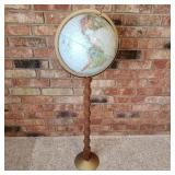 Vintage Globe on Stand