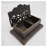 Vintage Brass Trinket Box Vintage Brass Trinket Box