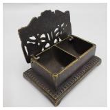 Vintage Brass Trinket Box