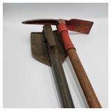Vintage E-Tool & Pick Pair Vintage E-Tool & Pick Pair