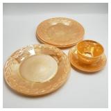Vintage Fire King Peach Lustre Vintage Fire King Peach Lustre