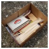 Box of Skewers & Popsicle Sticks Box of Skewers & Popsicle Sticks