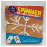 Vintage Spinner Domino Set Vintage Spinner Domino Set