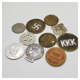 Lot of Vintage Novelty Coins & Tokens Lot of Vintage Novelty Coins & Tokens