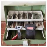 Tackle Box of Allen Wrenches w/ Coleman Multitool