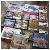 Large Lot of Puzzles Large Lot of Puzzles