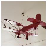 Hanging Model Biplane