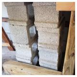 Concrete Blocks w/ Wood Block Lot in Garage Concrete Blocks w/ Wood Block Lot in Garage
