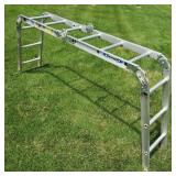Werner Adjustable Aluminum Ladder Werner Adjustable Aluminum Ladder
