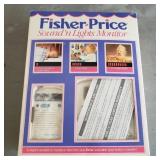 Vintage Fisher Price Sound 'n Lights Monitor Vintage Fisher Price Sound 'n Lights Monitor