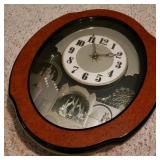 Seiko Small World Wall Clock w/ Crystals Seiko Small World Wall Clock w/ Crystals
