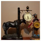Horse & Jester Clocks Horse & Jester Clocks