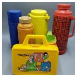 Lot of Plasticware w/ Lunchbox Lot of Plasticware w/ Lunchbox