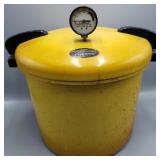 Vintage Yellow Presto Pressure Cooker