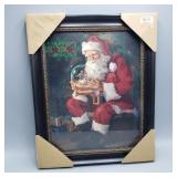 Santa & Snowglobe Art Santa & Snowglobe Art