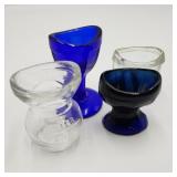 Vintage Glass Eyewash Cups Vintage Glass Eyewash Cups