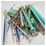 Flat of Assorted Knitting and Crochet Hooks