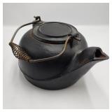 Vintage Cast Iron Tea Kettle