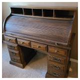 Vintage Roll Top Desk